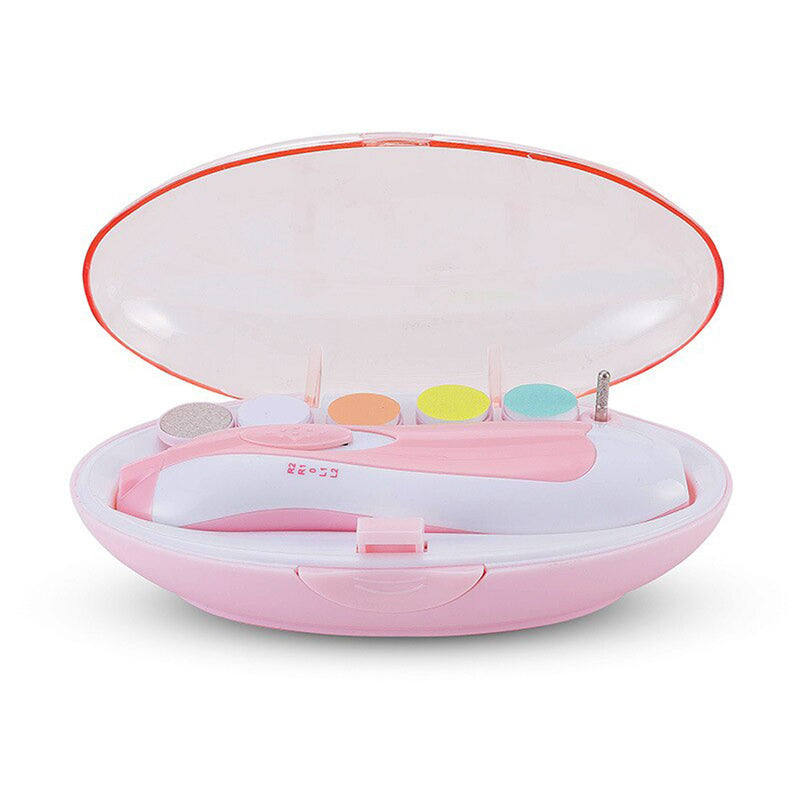 Battery Operated Electric Baby Nail File and Trimmer_5