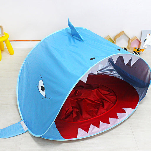 Baby Beach Shark Tent with Shallow Dipping Pool_8