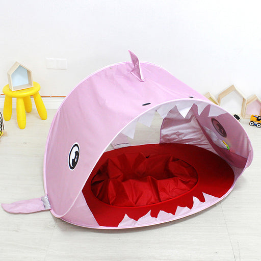 Baby Beach Shark Tent with Shallow Dipping Pool_9