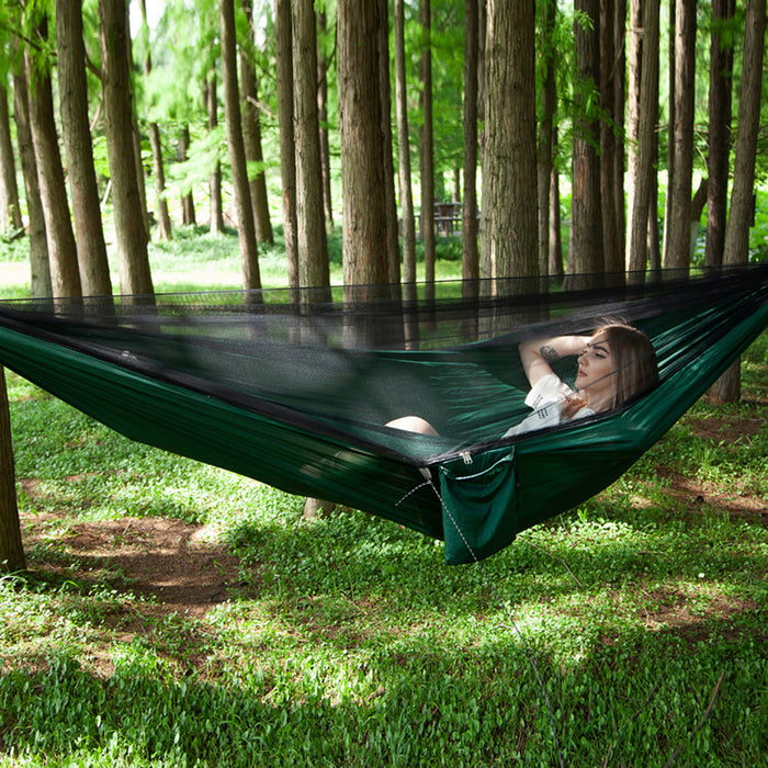 Portable Outdoor Camping Hammock for Hiking and Camping_4