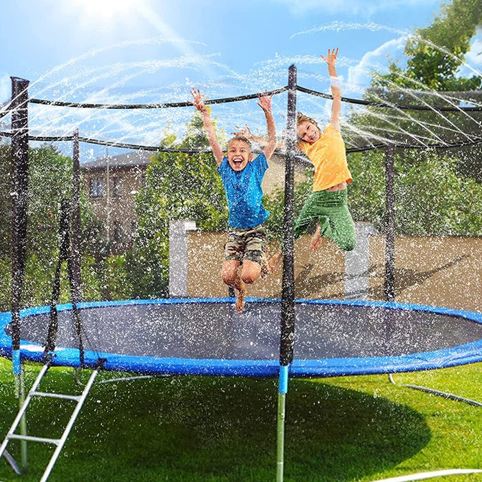 Outdoor Trampoline Water Sprinkler Hose with Jump Switch_7