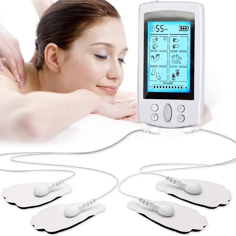 USB Rechargeable TENS Electric Pain Relief Pulse Massager_3