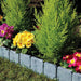 Cobbled Stone Effect Garden Edging Plastic Lawn Fence_15