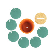 DIY Pack of 6 Non Slip Beverage Coasters Insulation Pad_13