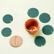 DIY Pack of 6 Non Slip Beverage Coasters Insulation Pad_18