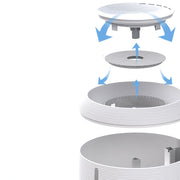 USB 2.5L Cat Dog Water Fountain with Automatic Filtration_10
