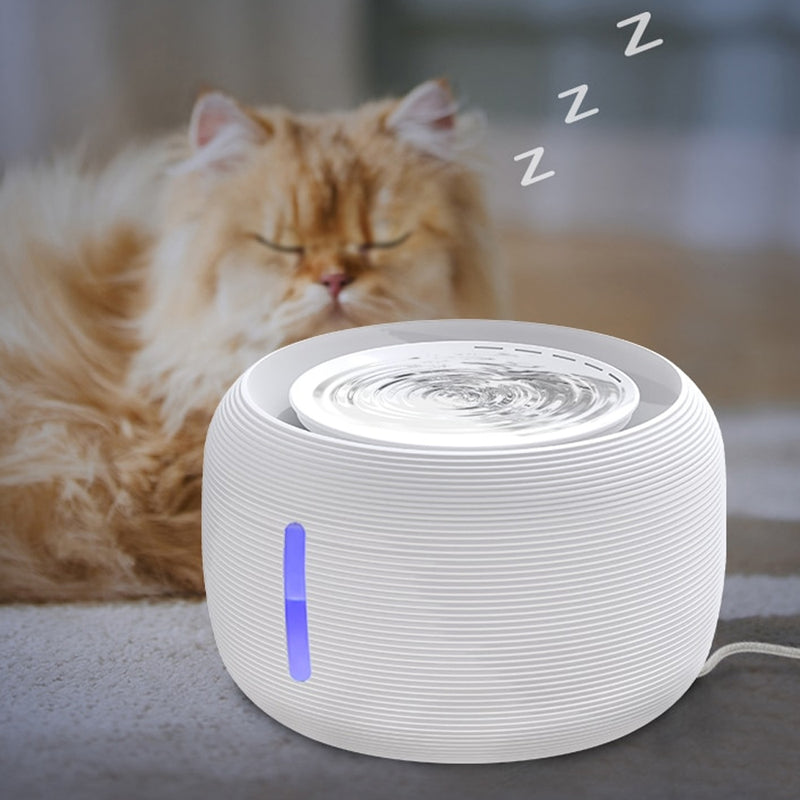 USB 2.5L Cat Dog Water Fountain with Automatic Filtration_3