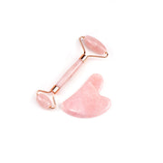 Jade Roller Gua Sha Scraper Facial Roller Massager_6