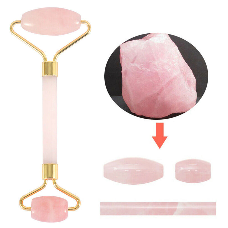 Jade Roller Gua Sha Scraper Facial Roller Massager_10