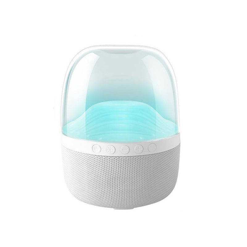 USB Charging Glazed Colorful Luminous Bluetooth Speaker_1