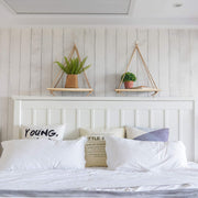 Rustic and Minimalist Hanging Wooden Corner Shelf_18