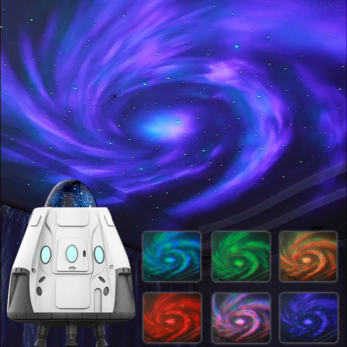 USB Interface Starry Sky Galaxy Nebula Star Projector_5
