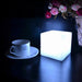 USB Rechargeable Remote Controlled LED Glowing Cube_5