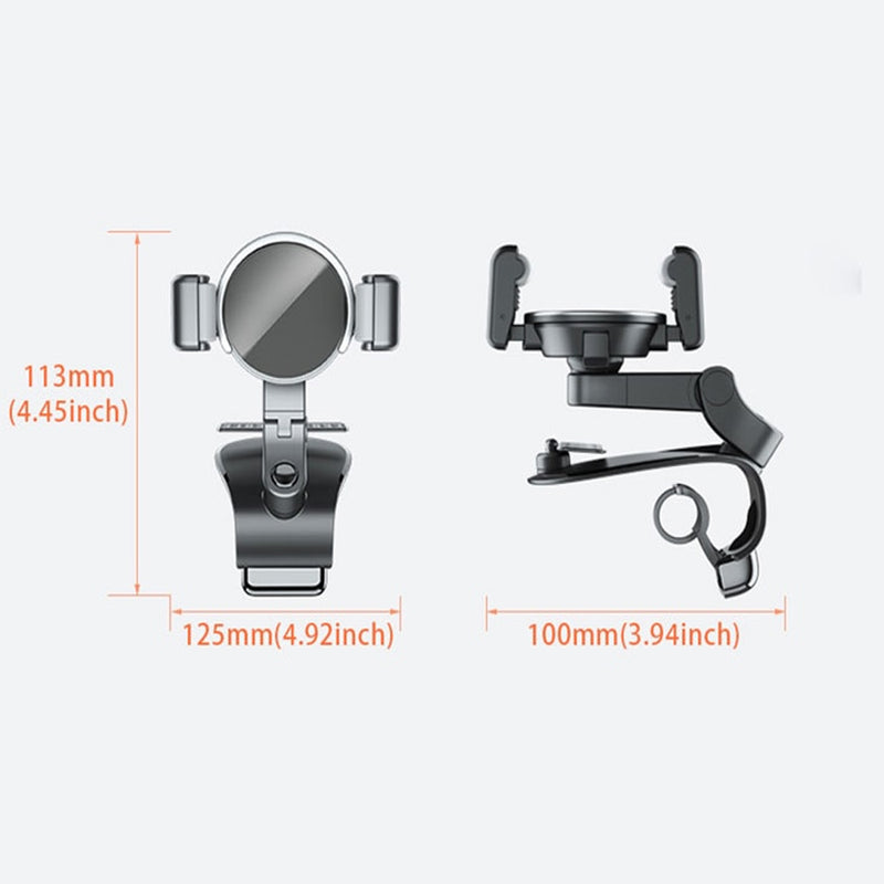 Car Dashboard Mobile Phone Holder with Parking Number_10