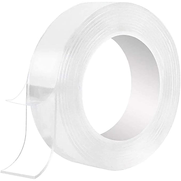 1M/2M/3M/5M Nano Magic Tape Double Sided Tape Transparent No Trace Reusable Waterproof Adhesive Tape Cleanable_11