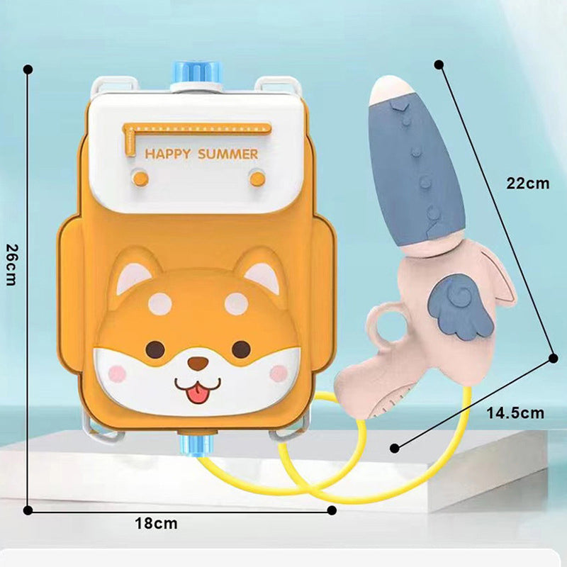Portable Water Tank Backpack and Water Gun Toy Pistol_17