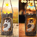 Solar Powered Outdoor Garden Decorative Owl Light_16