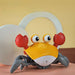 Crawling Crab Sensory Toy with Music and LED Light-USB Rechargeable_12
