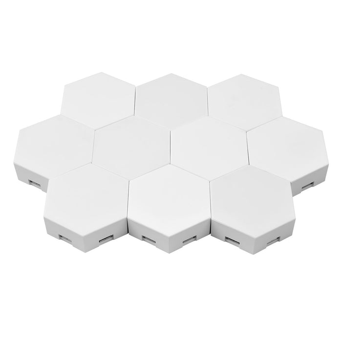 LED Hexagonal Board Voice-Activated Induction Night Light-USB Rechargable_12