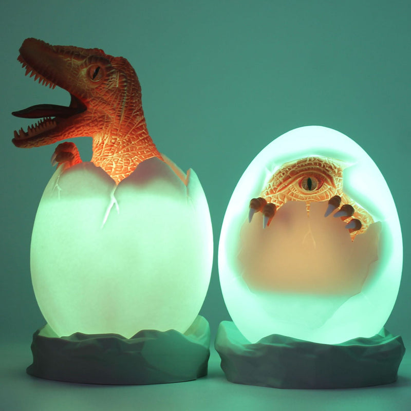 USB Charging Remote Controlled 3D Dinosaur Egg Lamp_5