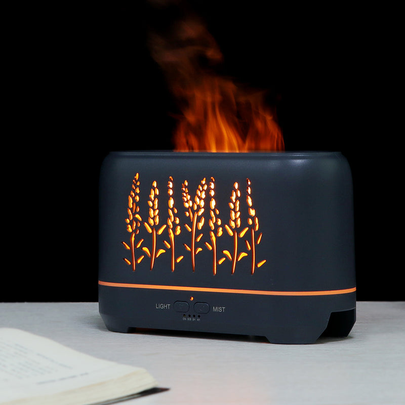 200ml Capacity Flame Simulation Air Humidifier- USB Powered_5