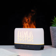 200ml Capacity Flame Simulation Air Humidifier- USB Powered_6