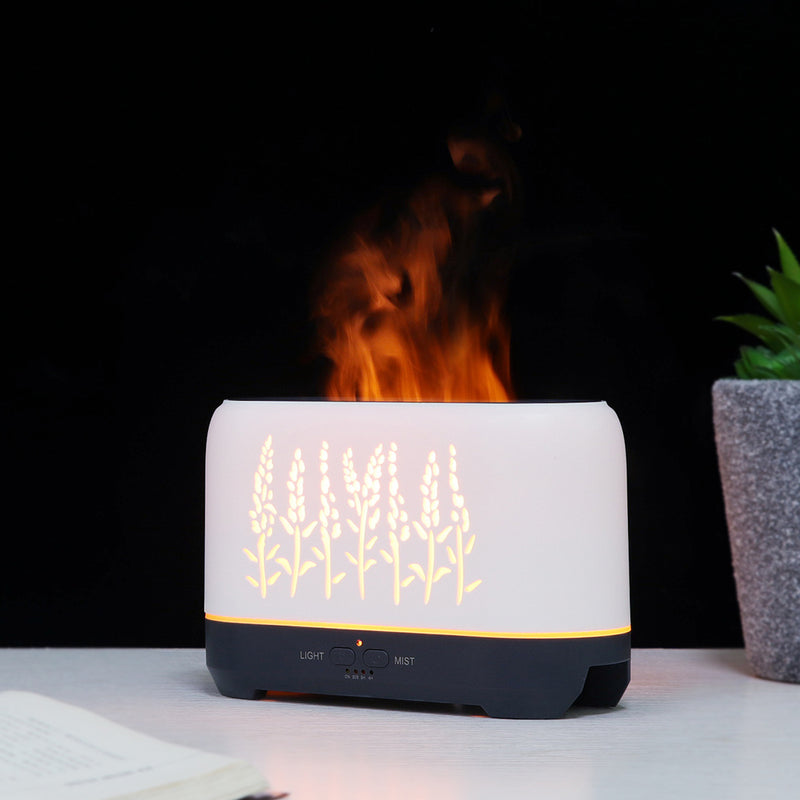200ml Capacity Flame Simulation Air Humidifier- USB Powered_6