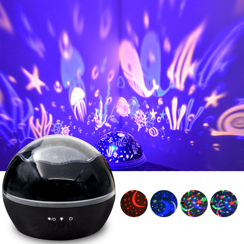 LED Night Light Galaxy Projector Star Lamp- USB Powered_2