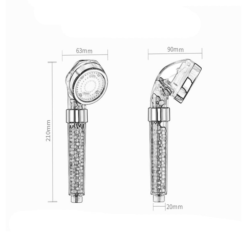 Color Changing Luminous High Pressure Shower Head_3