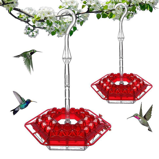 25 Ports Outdoor Easy to Clean Hummingbird Bird Feeder_11