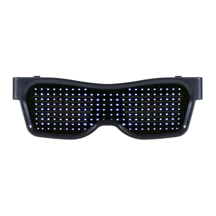 USB Rechargeable App Control Bluetooth LED Party Glasses_7