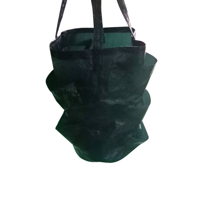 2/4 Pack 3L Hanging Strawberry Planter Aerial Gardening Grow Bag_10