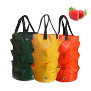 2/4 Pack 3L Hanging Strawberry Planter Aerial Gardening Grow Bag_11