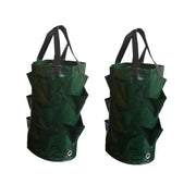 2/4 Pack 3L Hanging Strawberry Planter Aerial Gardening Grow Bag_2