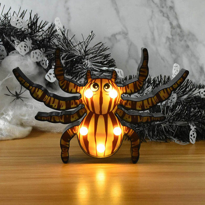 Battery Operated LED Halloween Decorative Table Top Design_15