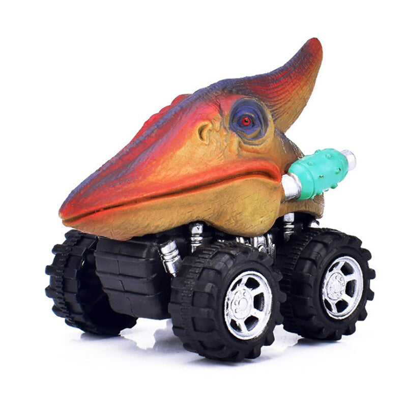 Dinosaur Toy Pull Back Car Perfect Birthday Gift for Kids_3