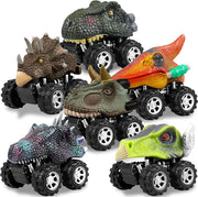 Dinosaur Toy Pull Back Car Perfect Birthday Gift for Kids_8