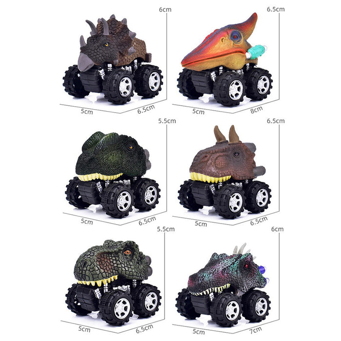 Dinosaur Toy Pull Back Car Perfect Birthday Gift for Kids_10