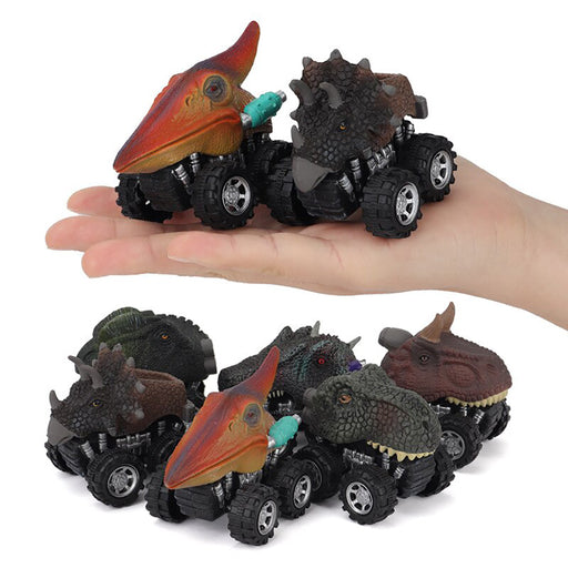 Dinosaur Toy Pull Back Car Perfect Birthday Gift for Kids_11