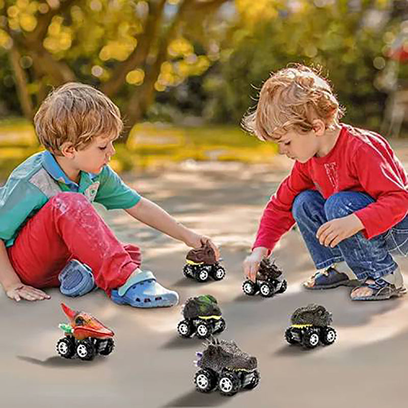 Dinosaur Toy Pull Back Car Perfect Birthday Gift for Kids_15