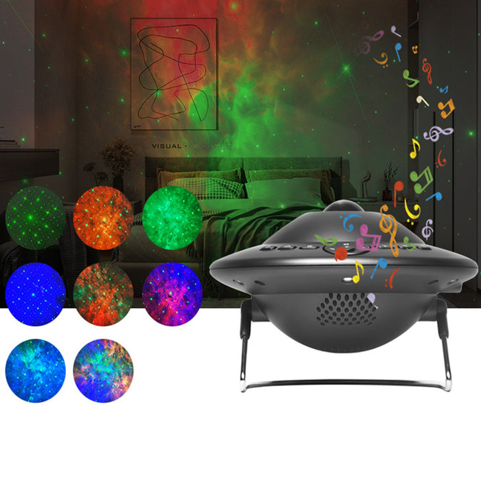 Colorful Starry Sky Projector LED Star Galaxy Night Light- USB_12