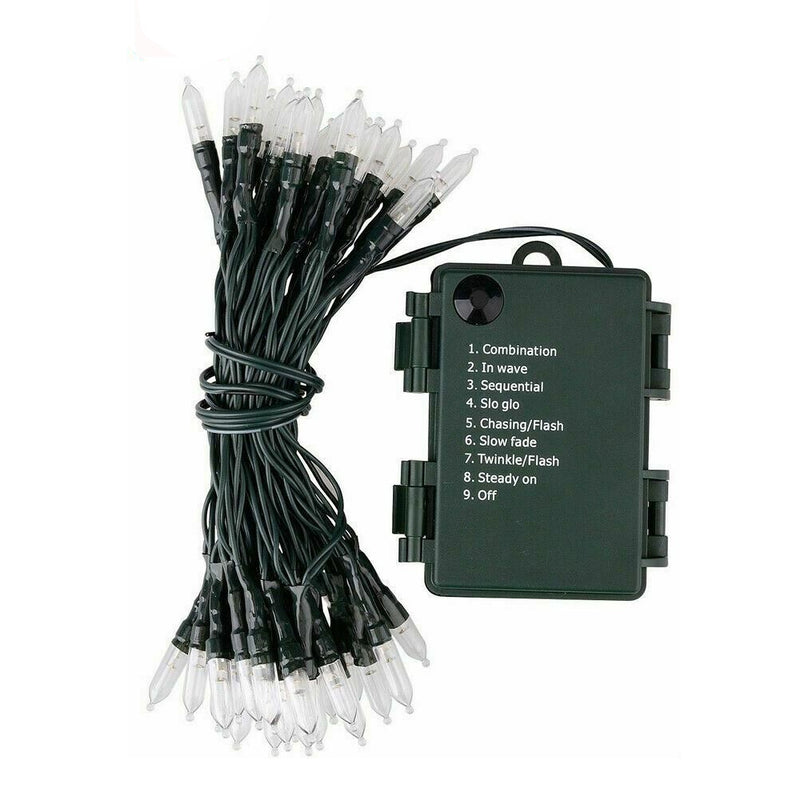 50LED/100LED Christmas Mini Multicolor String Lights-Battery Operated_11