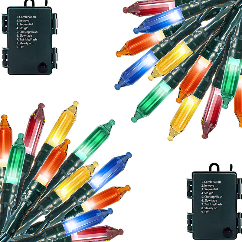 50LED/100LED Christmas Mini Multicolor String Lights-Battery Operated_10