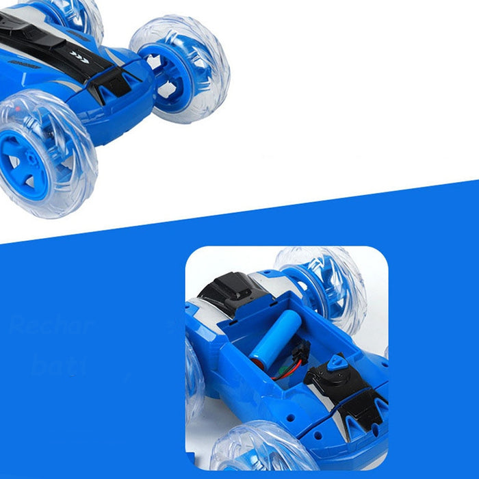 360° Rotating Remote Control Stunt Car-USB Rechargeable_4