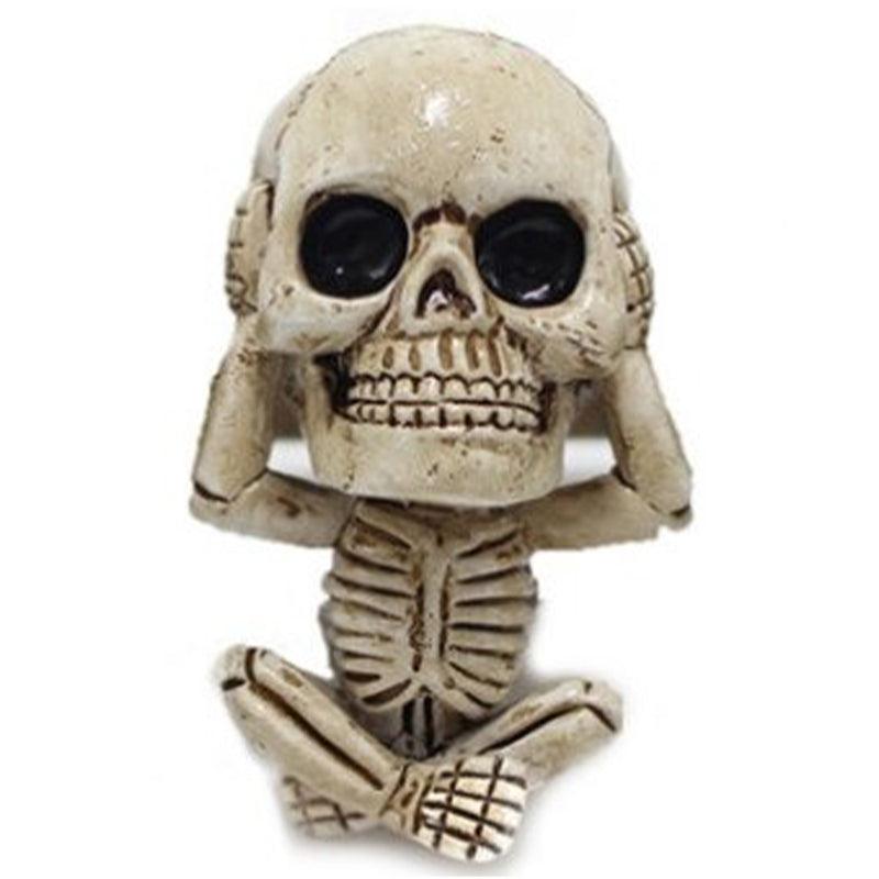 Cute Skull Air Freshener Vent Clip Décor Aromatherapy Resin Car Perfume Diffuser_2