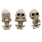 Cute Skull Air Freshener Vent Clip Décor Aromatherapy Resin Car Perfume Diffuser_5