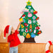 DIY Felt Christmas Tree Set for Kids, Wall Hanging Christmas Tree Decoration_9