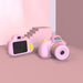 Type C Charging Mini SLR Children’s Toy Camera with LED_6