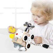 Wooden Kid’s Cube Montessori Educational Hands-on Toy_5