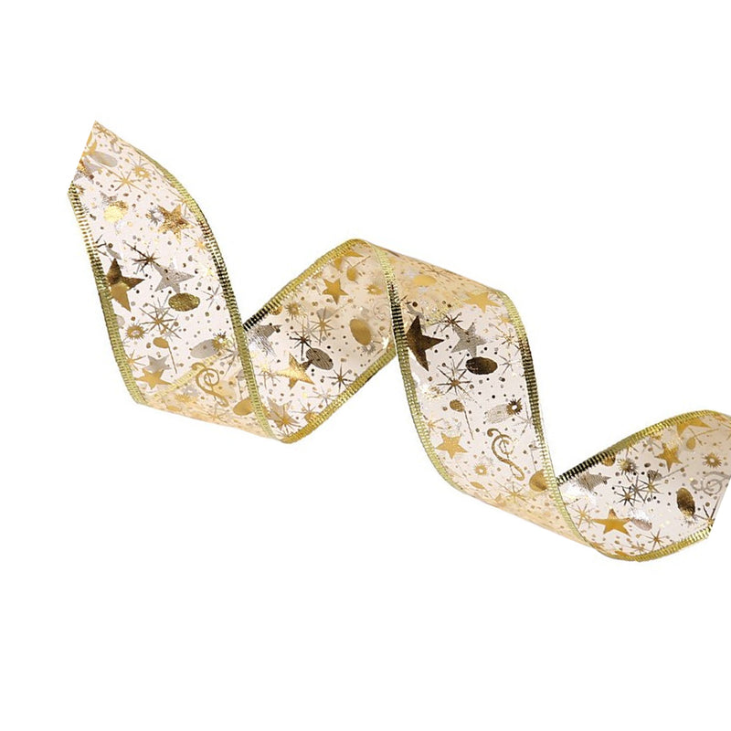 Christmas Ribbon Fairy LED Lights New Year Christmas Tree Decoration-Battery Powered_1
